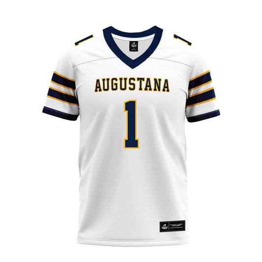 AU - NCAA Football : DJ Page - White Premium Football Jersey-0