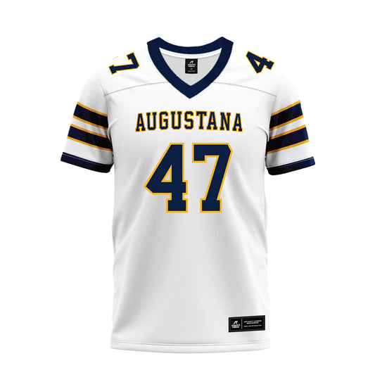 AU - NCAA Football : Brock Salm - White Premium Football Jersey-0