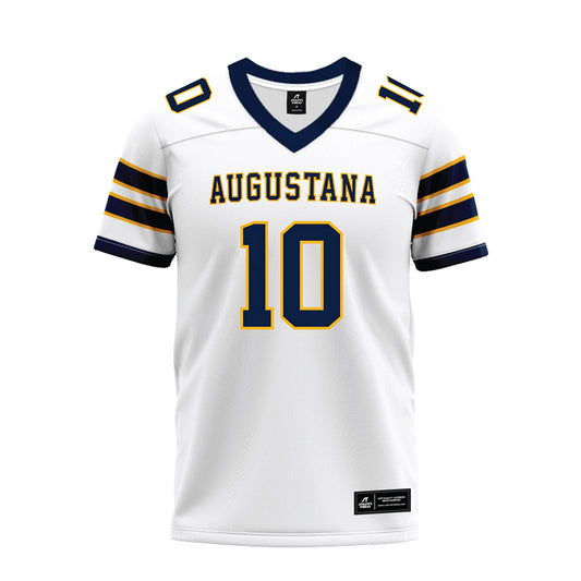AU - NCAA Football : Adam Skifton - White Premium Football Jersey-0