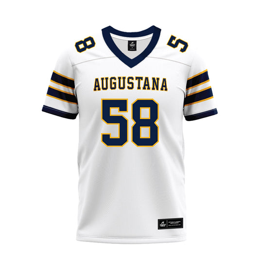 AU - NCAA Football : Wes Coates - White Premium Football Jersey-0