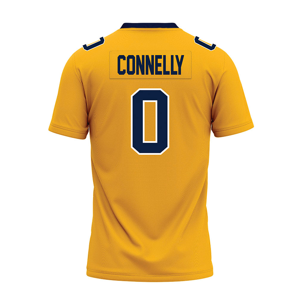 AU - NCAA Football : Christian Connelly - Gold Premium Football Jersey-1