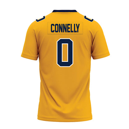 AU - NCAA Football : Christian Connelly - Gold Premium Football Jersey-1
