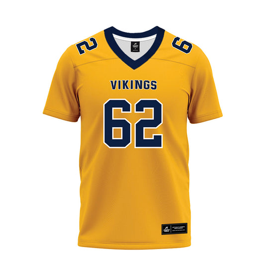 AU - NCAA Football : Elijah Ibiezugbe - Gold Premium Football Jersey-0