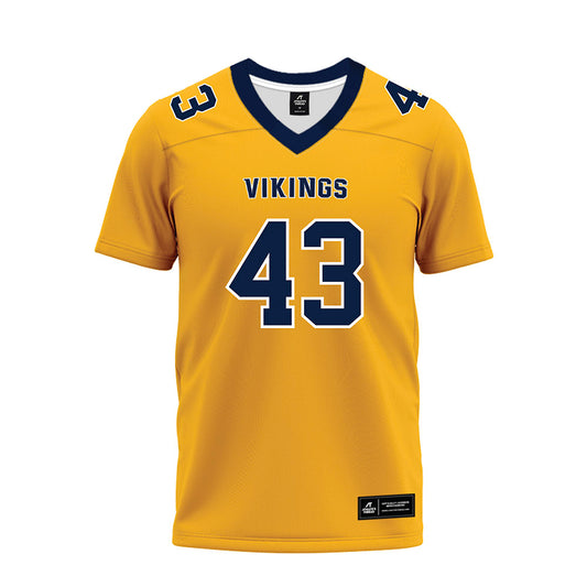 AU - NCAA Football : Teagan Fox - Gold Premium Football Jersey-0