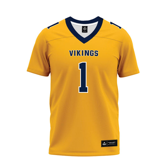 AU - NCAA Football : DJ Page - Gold Premium Football Jersey-0