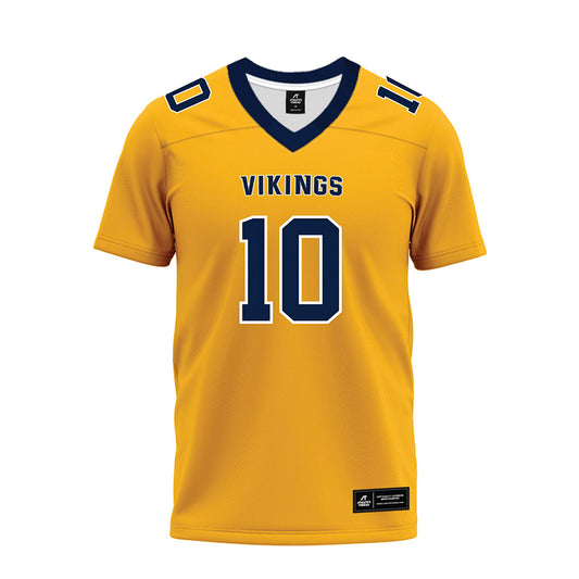 AU - NCAA Football : Adam Skifton - Gold Premium Football Jersey-0
