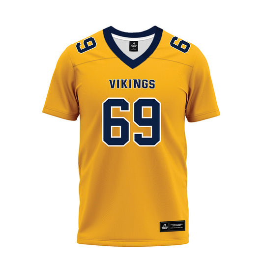 AU - NCAA Football : Elliott Renville - Gold Premium Football Jersey-0