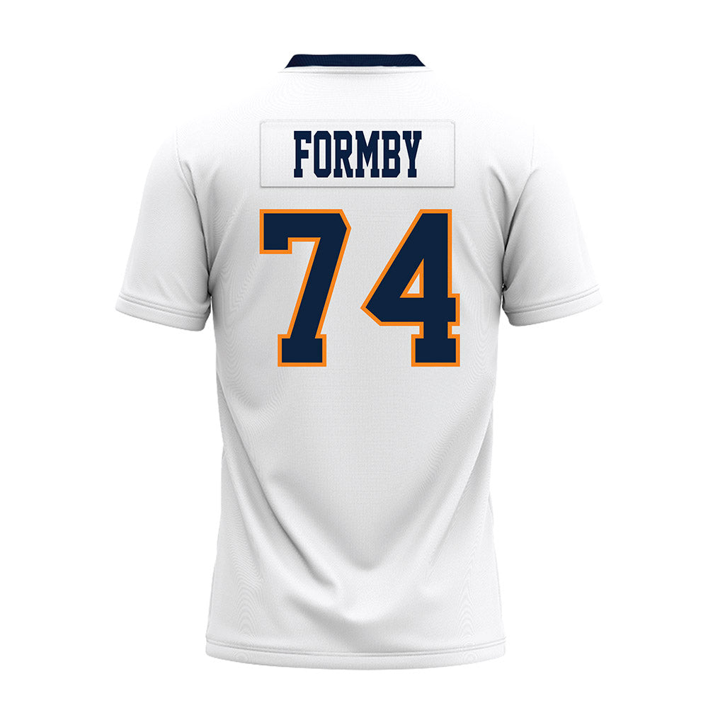 UT Martin - NCAA Football : Hayes Formby - White Premium Football Jersey-1