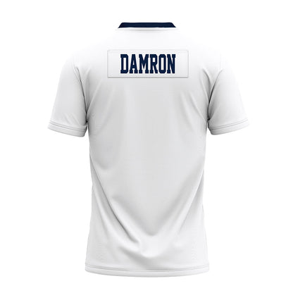 UT Martin - NCAA Football : Christopher Damron - White Premium Football Jersey-1