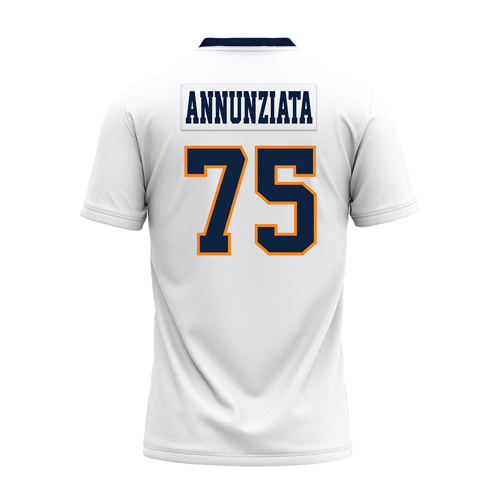 UT Martin - NCAA Football : Khaleel Annunziata - White Premium Football Jersey-1
