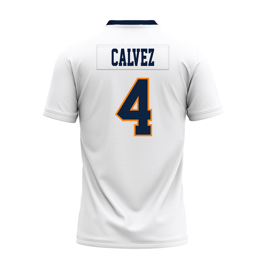 UT Martin - NCAA Football : Julian Calvez - White Premium Football Jersey-1