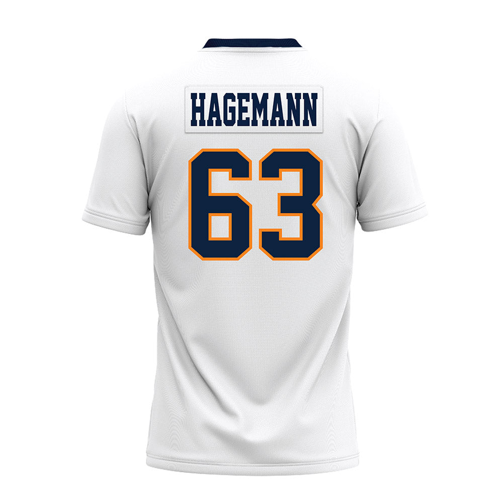 UT Martin - NCAA Football : Matt Hagemann - White Premium Football Jersey-1