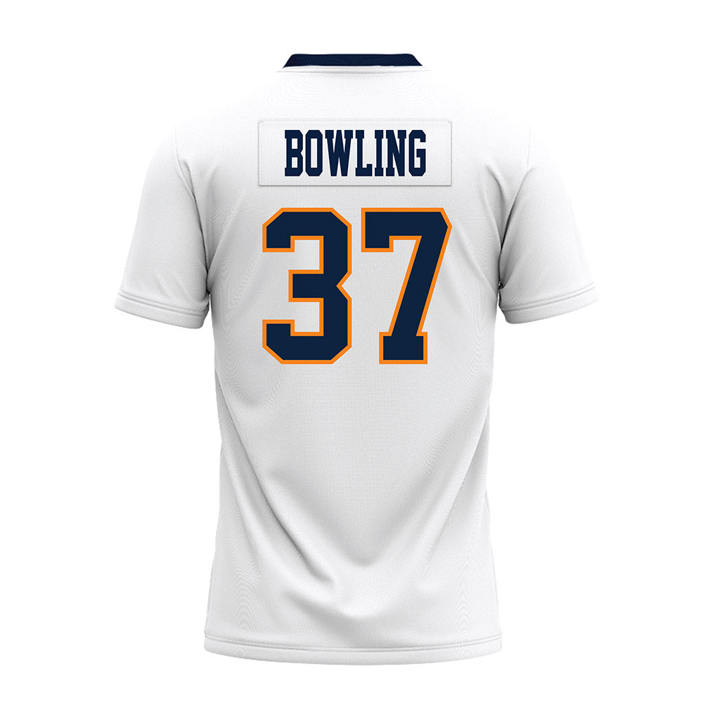 UT Martin - NCAA Football : Braylen Bowling - White Premium Football Jersey-1