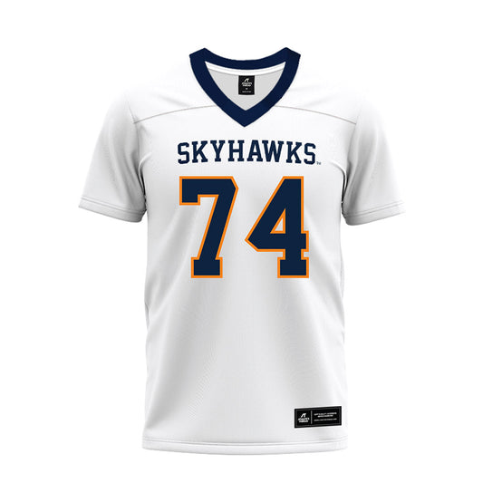 UT Martin - NCAA Football : Hayes Formby - White Premium Football Jersey-0