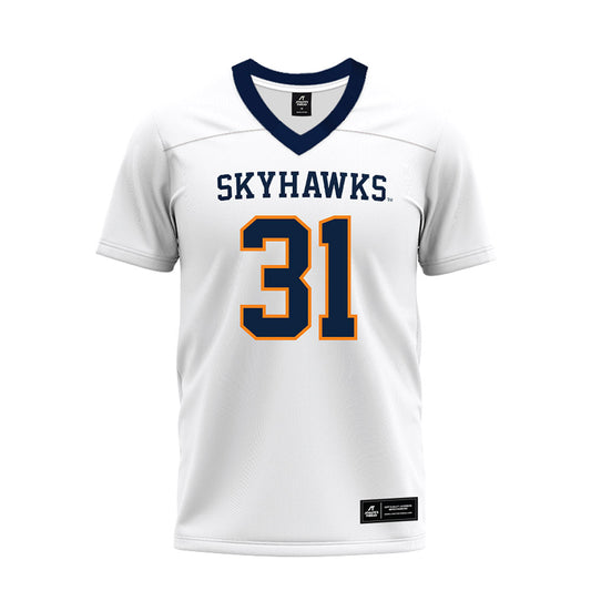 UT Martin - NCAA Football : Ajai Russell - White Premium Football Jersey-0