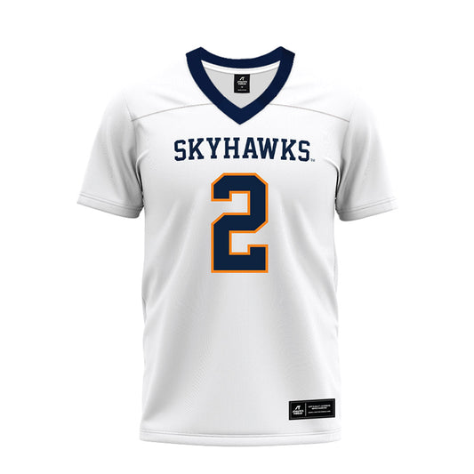 UT Martin - NCAA Football : Chris Franklin - White Premium Football Jersey-0
