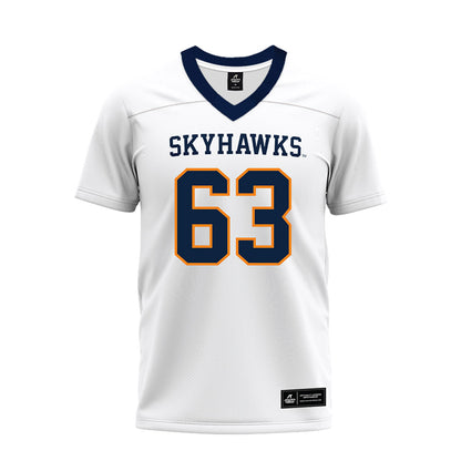 UT Martin - NCAA Football : Matt Hagemann - White Premium Football Jersey-0