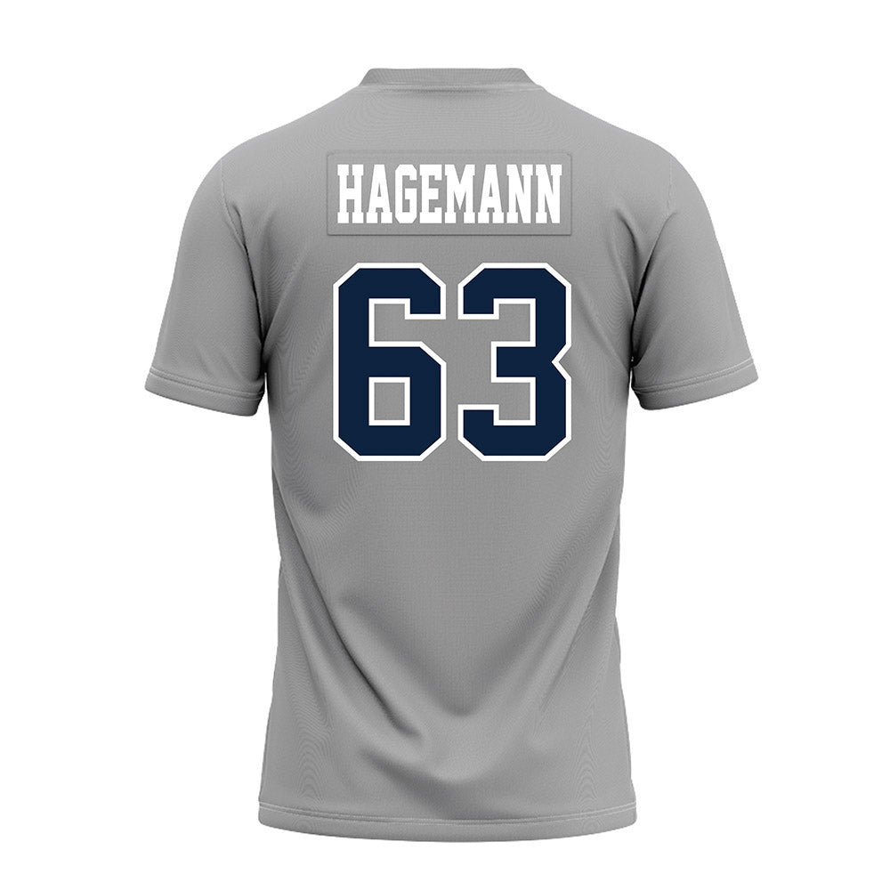 UT Martin - NCAA Football : Matt Hagemann - Grey Premium Football Jersey-1