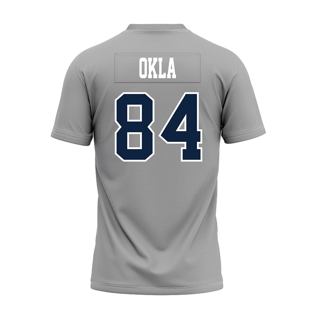 UT Martin - NCAA Football : Landon Okla - Grey Premium Football Jersey-1