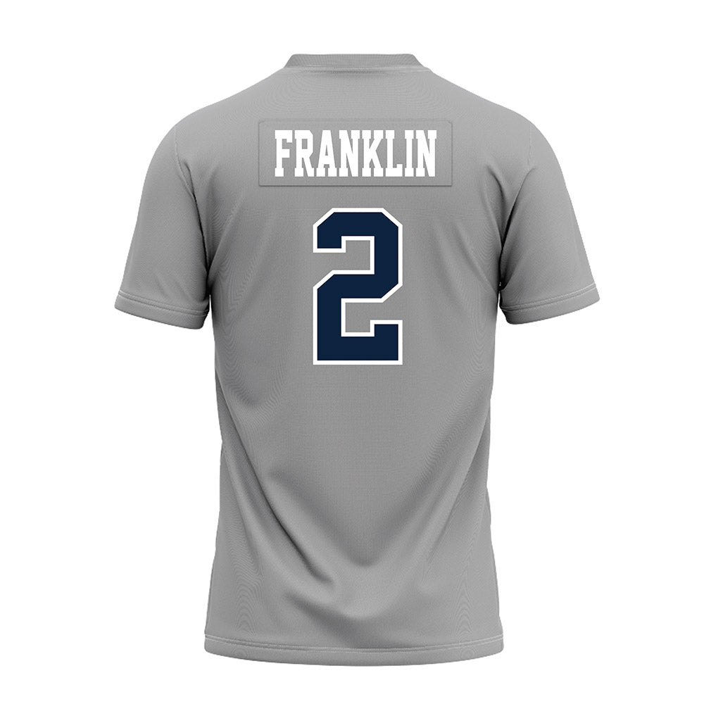 UT Martin - NCAA Football : Chris Franklin - Grey Premium Football Jersey-1
