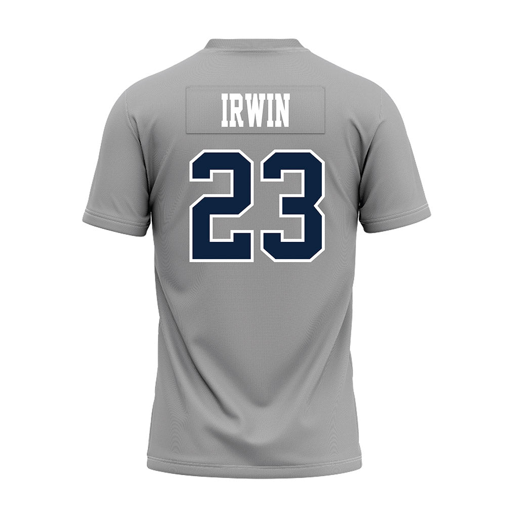 UT Martin - NCAA Football : Jack Irwin - Grey Premium Football Jersey-1