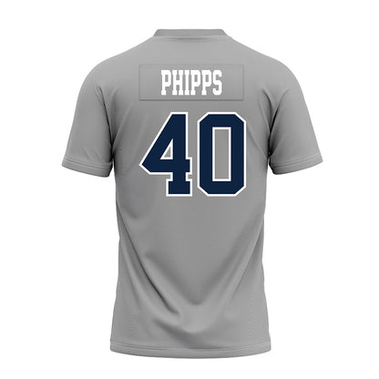 UT Martin - NCAA Football : Sawyer Phipps - Grey Premium Football Jersey