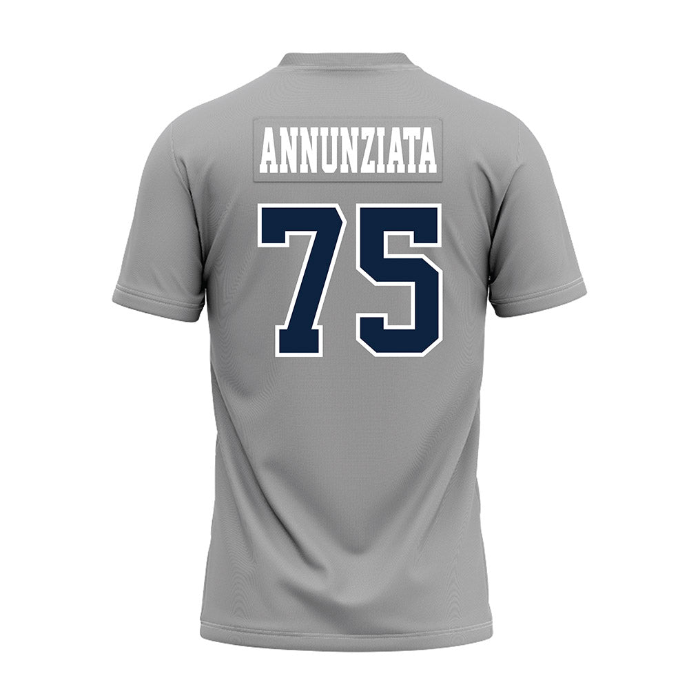 UT Martin - NCAA Football : Khaleel Annunziata - Grey Premium Football Jersey-1