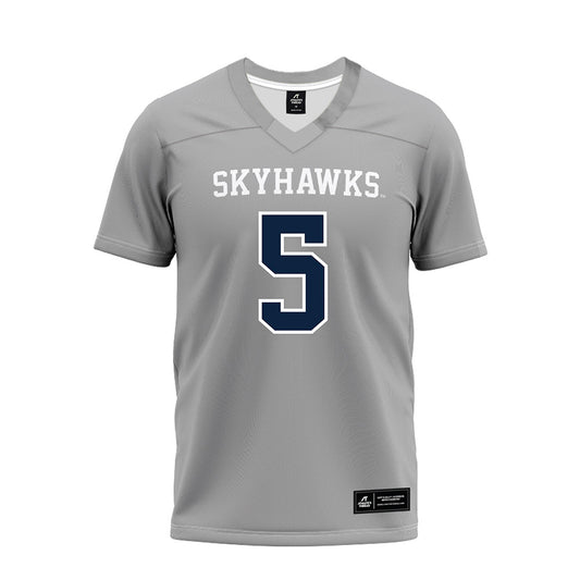 UT Martin - NCAA Football : Josh Hastings - Grey Premium Football Jersey