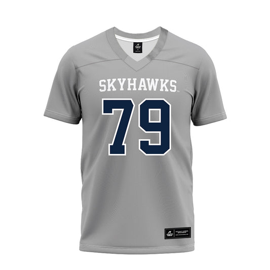 UT Martin - NCAA Football : Elijah Bowser - Grey Premium Football Jersey-0