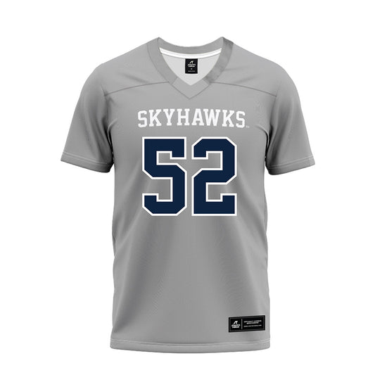UT Martin - NCAA Football : Xavier Johnson - Grey Premium Football Jersey-0