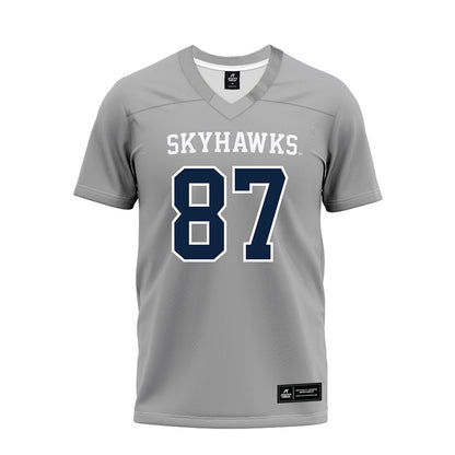 UT Martin - NCAA Football : Dawson Adams-Grenier - Grey Premium Football Jersey-0