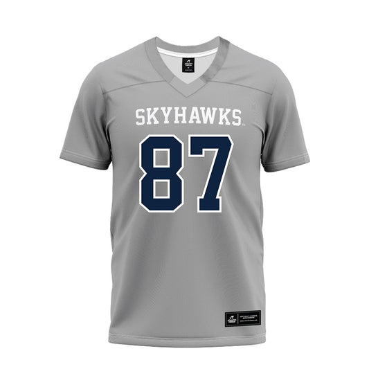 UT Martin - NCAA Football : Dawson Adams-Grenier - Grey Premium Football Jersey-0