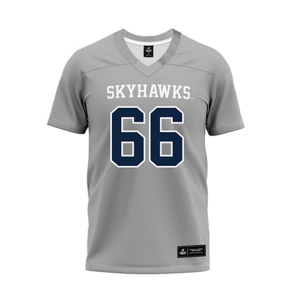 UT Martin - NCAA Football : Aden Bonner - Grey Premium Football Jersey-0