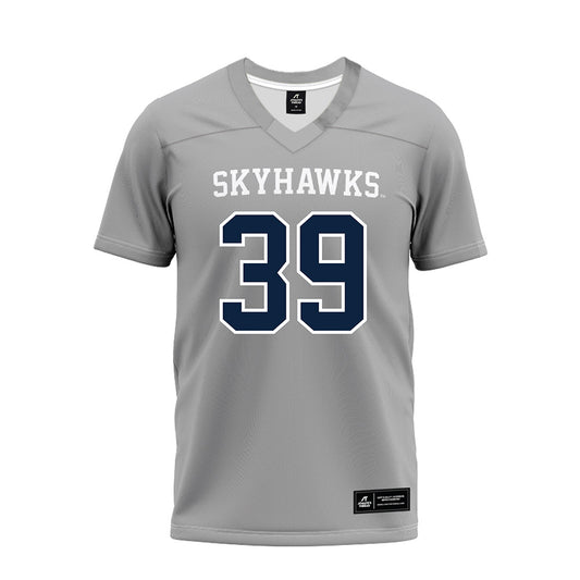 UT Martin - NCAA Football : Christopher Allen - Grey Premium Football Jersey-0