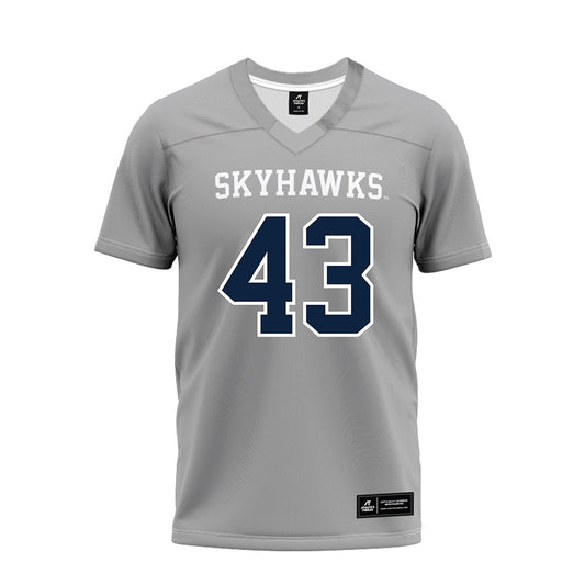 UT Martin - NCAA Football : Braylen Bowling - Grey Premium Football Jersey-0