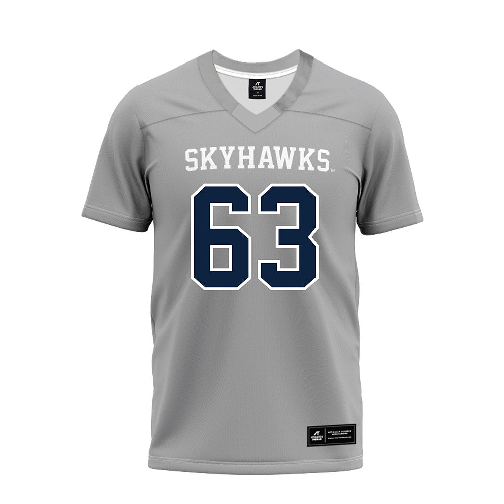 UT Martin - NCAA Football : Matt Hagemann - Grey Premium Football Jersey-0