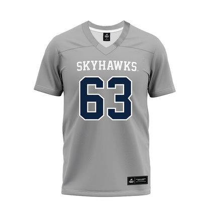 UT Martin - NCAA Football : Matt Hagemann - Grey Premium Football Jersey-0