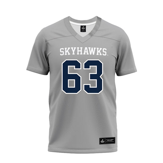 UT Martin - NCAA Football : Matt Hagemann - Grey Premium Football Jersey-0