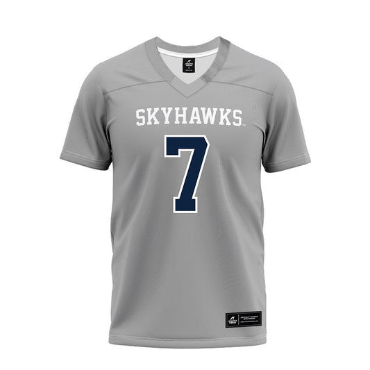 UT Martin - NCAA Football : Cameron Jackson - Grey Premium Football Jersey-0