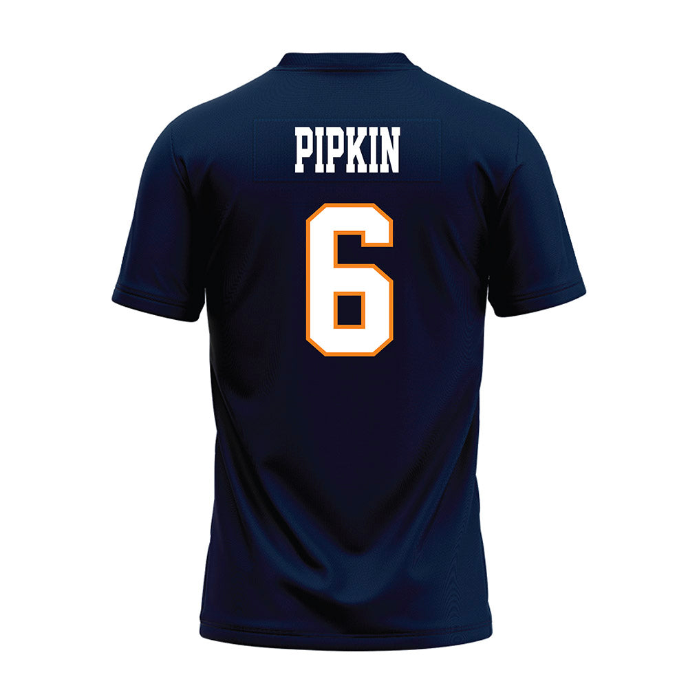 UT Martin - NCAA Football : Keyshaun Pipkin - Blue Premium Football Jersey-1