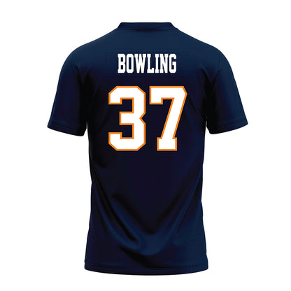 UT Martin - NCAA Football : Braylen Bowling - Blue Premium Football Jersey-1