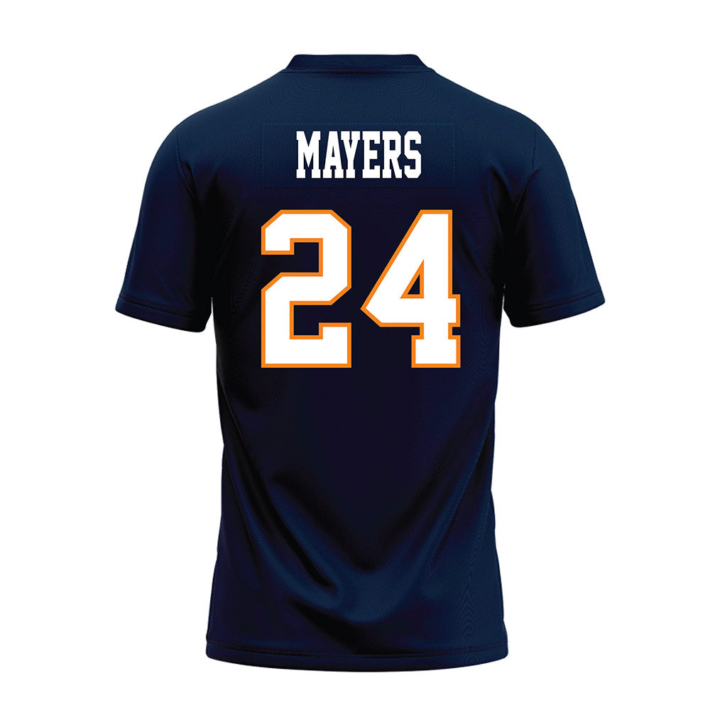 UT Martin - NCAA Football : Jamal Mayers - Blue Premium Football Jersey-1