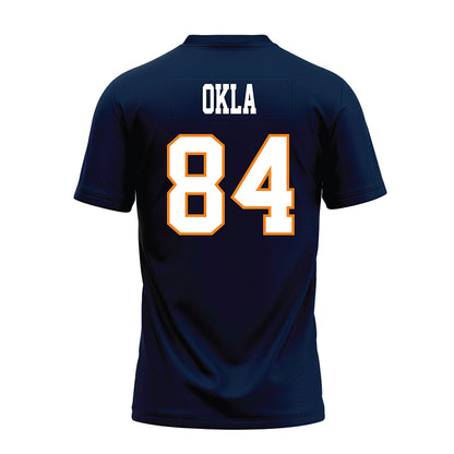 UT Martin - NCAA Football : Landon Okla - Blue Premium Football Jersey-1