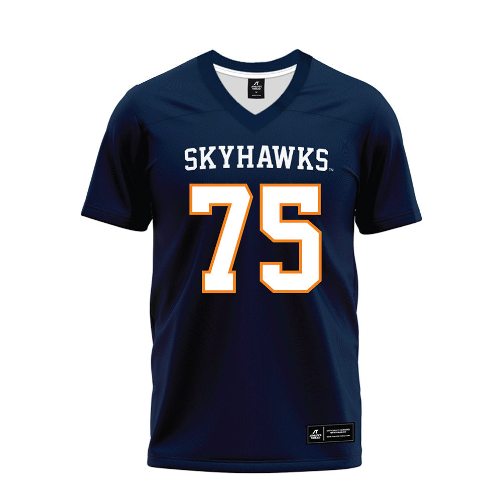 UT Martin - NCAA Football : Khaleel Annunziata - Blue Premium Football Jersey-0