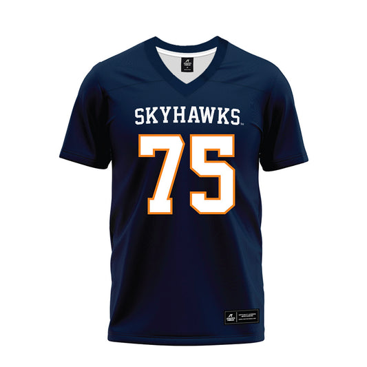 UT Martin - NCAA Football : Khaleel Annunziata - Blue Premium Football Jersey-0