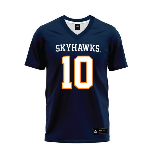 UT Martin - NCAA Football : Reginald Allen Jr - Blue Premium Football Jersey-0