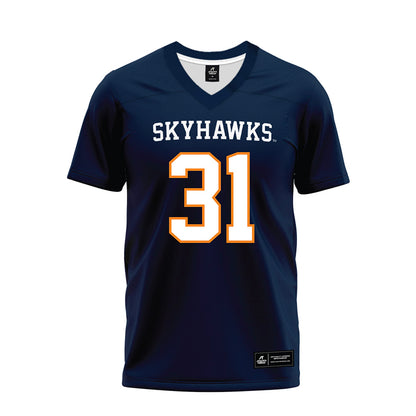 UT Martin - NCAA Football : Ajai Russell - Blue Premium Football Jersey-0