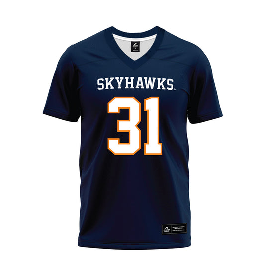 UT Martin - NCAA Football : Ajai Russell - Blue Premium Football Jersey-0