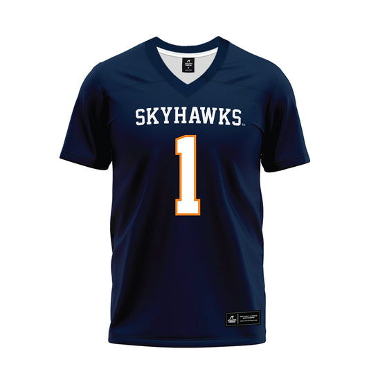 UT Martin - NCAA Football : John Gentry - Blue Premium Football Jersey-0