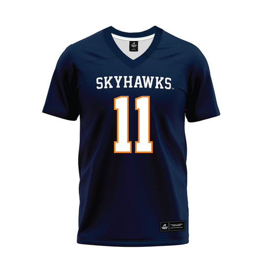 UT Martin - NCAA Football : Ajai Russell - Blue Premium Football Jersey-0